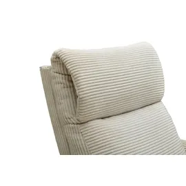 Uno Sessel mit Relaxfunktion Glen 77 x 102 x 97 cm Beige elektrisch