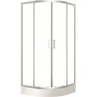 Adgo Bresso Dusche Duschkabine Duschwand Komplettdusche Runde 90X90 Chrom Duschtasse