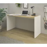 INOSIGN Schreibtisch »CiTY/GiRON«, moderner Computertisch, wohnliches Home Office, Breite 80 oder 143 cm weiß