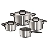 Rohe Germany Vario-Set Max Topf-Set 4-tlg. Fleischtopf + Stieltopf