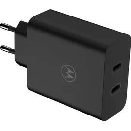 Motorola TurboPower 125W Duo Power Adapter - Schwarz