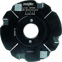 Mafell Wendeplatten-Verstellnuter, hartmetallbestückt, Ø 125 x 15,4 - 26,5