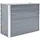vidaXL Garten-Hochbeet verzinkter Stahl rechteckig 100 x 40 x 77 cm Grau 