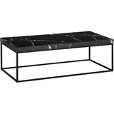 FineBuy Couchtisch Schwarz MDF 120 x 60 x 38 cm