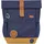 Lässig Kinderrucksack mit Brustgurt Freizeitrucksack wasserabweisend, 15 Liter/Medium Rolltop Backpack navy