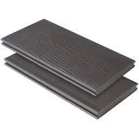 KOVALEX WPC-Terrassendiele 300 x 14,5 x 2 cm grau-braun