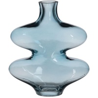 BigBuy Home Vase Blau 18 x 7,5 x 21,5 cm