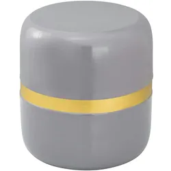 Dekotisch Beistelltisch rund Lampentisch Beverley Metall 34cm grau
