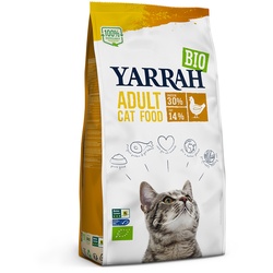 2x2,4kg Yarrah Bio Katzenfutter mit Huhn Katzenfutter trocken