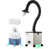 Vevor Schweißrauchabsaugung, 85W bürstenloser Schweißrauchabsorber, 200m3/h Schweißrauchabsaugung für Schweißen, Gravieren, Heimwerkerschweißen, Salon