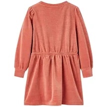 vidaXL Kinderkleid mit Langen Ärmeln Mittelrosa 140