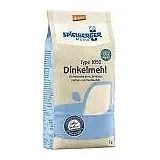 Spielberger Bio Dinkelmehl 1050, demeter (2x1kg) Doppelpack Mehl Backen Dinkel