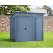 EcoStar Trend-P Typ 2,38 x 2,38 m taubenblau Einzeltür