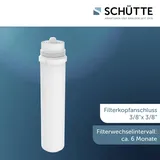 Schütte Aquastar PRO Wasserfilter weiß