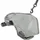 Trixie Softgeschirr mit Leine 28–42 cm Grau