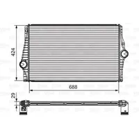 Valeo Ladeluftkühler