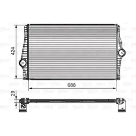 Valeo Ladeluftkühler