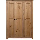 vidaXL Kleiderschrank Panama 118 x 171,5 x 50 cm Braun