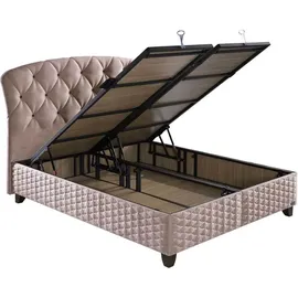 Bambi Freshcell Prime Boxspringbett-Set H3 Nanotechnologie Wendematratze – 140 / 200 - Beige