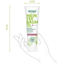 alkmene  Alkmene Mein Teebaumöl Kariesschutz Zahnpasta Kräuter 100 ml