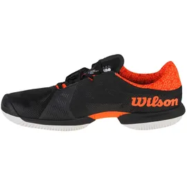 Wilson KAOS Swift 1.5 Sneaker, Black/Phantom/Shocking Orange, 42 2/3 EU