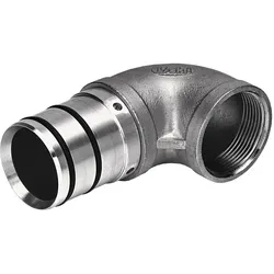 Aircraft Bogen 90°, einseitig offen 50 mm / 1 1⁄2 "