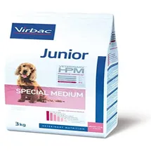 Virbac Hpm Junior Medium Hundefutter 12 kg