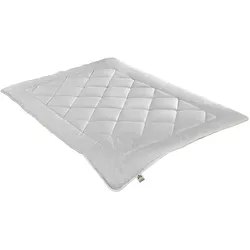 IRISETTE Duo-Steppbett  Irisette Kamelhaar ECO , weiß , Maße (cm): B: 155 H: 8