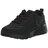 SKECHERS Uno Lite Easy Zip Black Synthetic / Black Trim 36