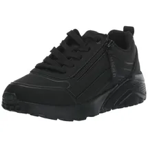 SKECHERS Uno Lite Easy Zip Black Synthetic / Black Trim 36