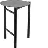 ZONE Denmark Disc Gartenhocker schwarz zusammenklappbar