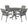 Siena Garden Klapptisch Paco Ø 100 x 71 cm Anthrazit