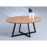 Quartier M2 Kollektion Yarra Couchtisch/Sofatisch, Holzwerkstoff, braun, 90x38,5x70cm
