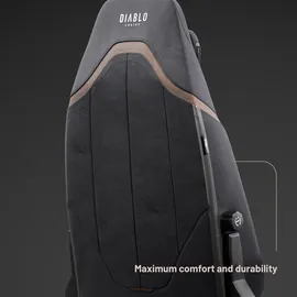 Diablo Chairs X-Eye 2.0 Stoff Schwarz