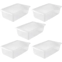 KEEEPER Aufbewahrungsbox bea 59 x 39 x 18 cm 5-tlg. transparent