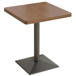 Gastronomiemöbel Bistrotisch Minimalistischer Esstisch  Möbel für Cafés, Restaurants Bars Quadratischer Tisch 60cm