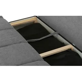 bobb Einzelsofa Isalie de Luxe ¦ grau ¦ Maße (cm): B: 206 H: 92 T: 105.0
