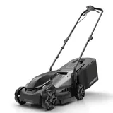 KraftSense Akku-Rasenmäher Solo, 33 cm Schnittbreite, bürstenloser Motor, 5-fache Höhenverstellung 25–65 mm, kompatibel mit 18V Power X-Change Akkus, inkl. 2 Ersatzmesser, ohne Akku und Ladegerät