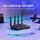 Gl.iNet GL-MT6000(Flint 2) WiFi 6 Router | Gaming-WLAN-Router | 2 x 2,5G Multi-Gig-Port + 4 x 1G Ethernet-Ports | Massengerätekonnektivität | Schnelles OpenVpn & WireGuard | 802.11ax