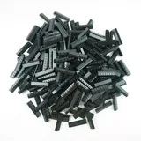 LEGO 2x8 Dachsteine Dach Schwarz fuer Dach - 4445 NEU! Menge 10x (4445, LEGO Classic)