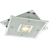 ESTO 1x LED 20W eckig Chrom Glas