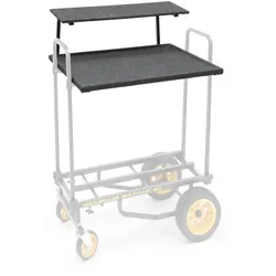 2-tier Multimedia Shelf für R8, R10, R12,  Regalboden zweistufig
