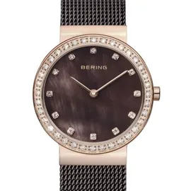 BERING 10729-262 Classic Damenuhr - Gold/Braun