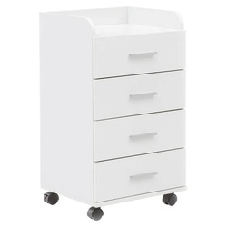 Rollcontainer in Weiss