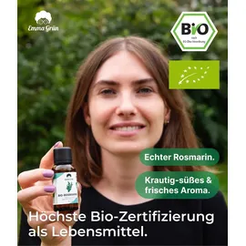 Emma Grün Emma Grün® Bio Rosmarinöl naturrein & hochdosiert 30 ml Ätherisches Öl