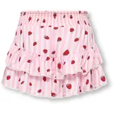 KIDS ONLY Sommerrock Mädchen Gestreift Romance Rose/Stripes Barely Pink 158