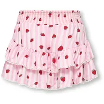 KIDS ONLY Sommerrock Mädchen Gestreift Romance Rose/Stripes Barely Pink 158