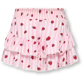 KIDS ONLY Sommerrock Mädchen Gestreift Romance Rose/Stripes Barely Pink 158