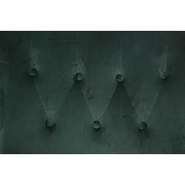 BIZZOTTO Sessel Farida aus Samt, modern und höhenverstellbar, grün, verchromtes Metallgestell, gepolstert