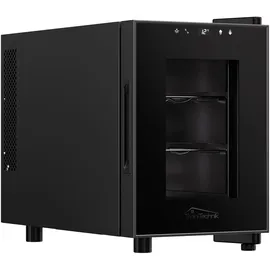 Tronitechnik TroniTechnik® Weinkühlschrank Montpellier, Getränkekühlschrank, Minibar Weinkühler, 17 Liter, 6 Flaschen